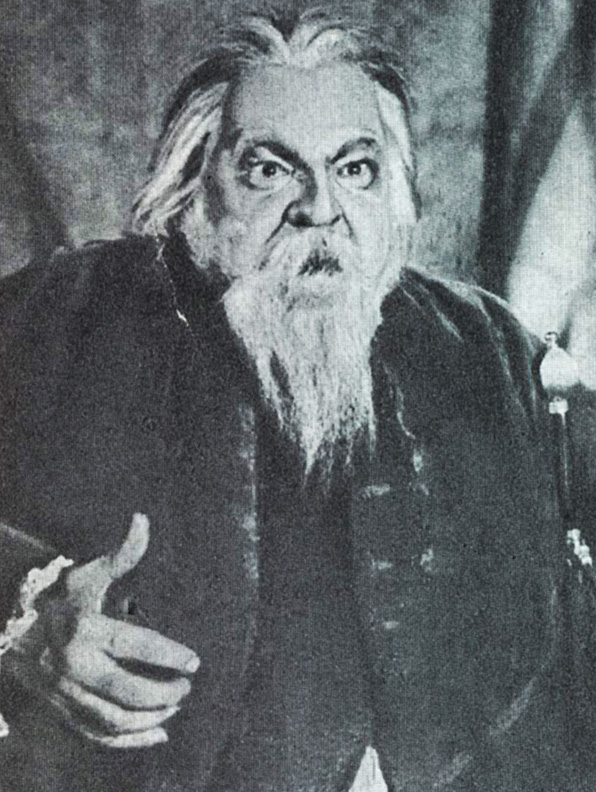 М. Ляров у ролі Барона у виставі «Маленькі трагедії» за О. Пушкіним1